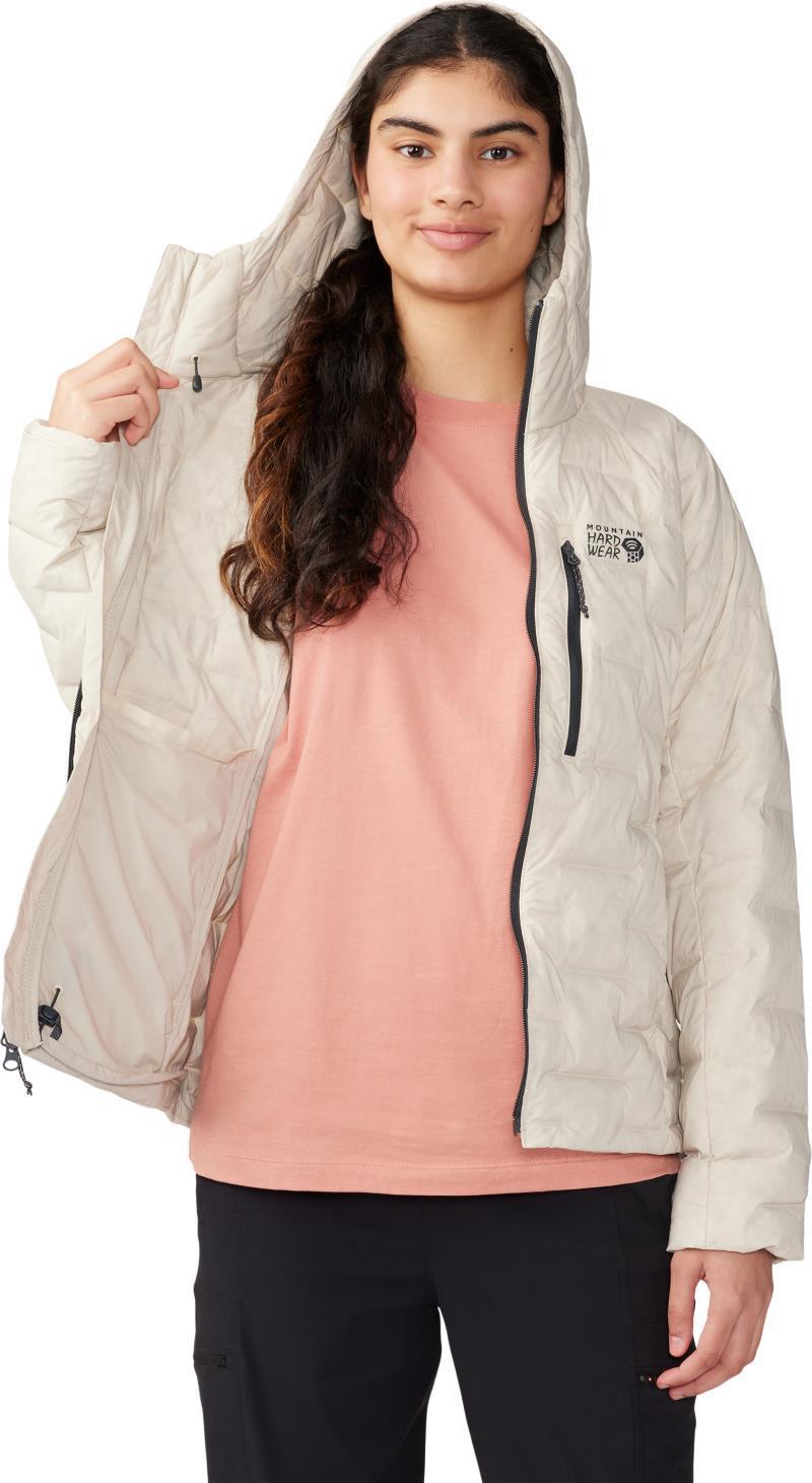 StretchDown Hoody - Womens - Wild Oyster 4