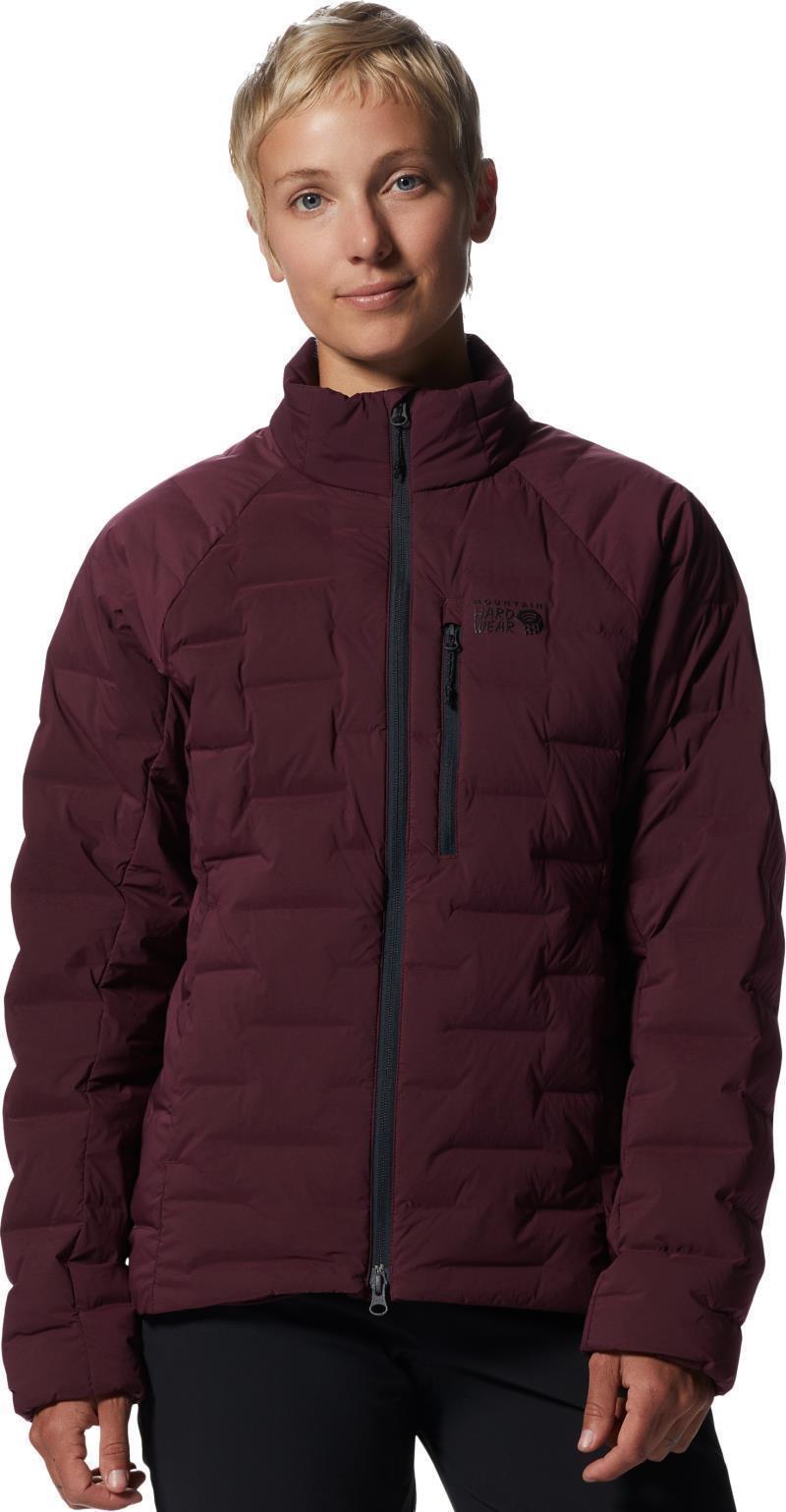 StretchDown Jacket - Womens - Cocoa Red 1