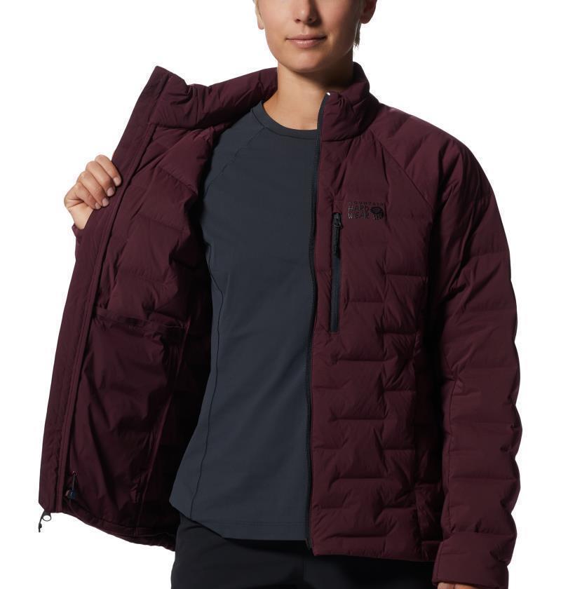 StretchDown Jacket - Womens - Cocoa Red 6