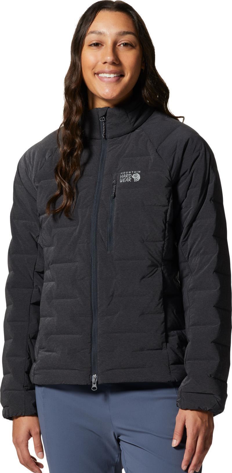 StretchDown Jacket - Womens - Dark Storm Heather 1