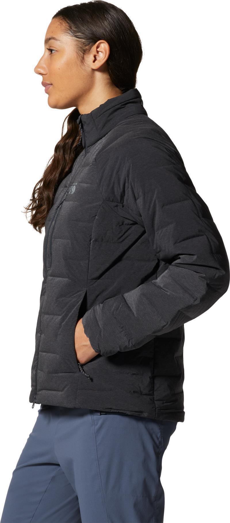 StretchDown Jacket - Womens - Dark Storm Heather 2