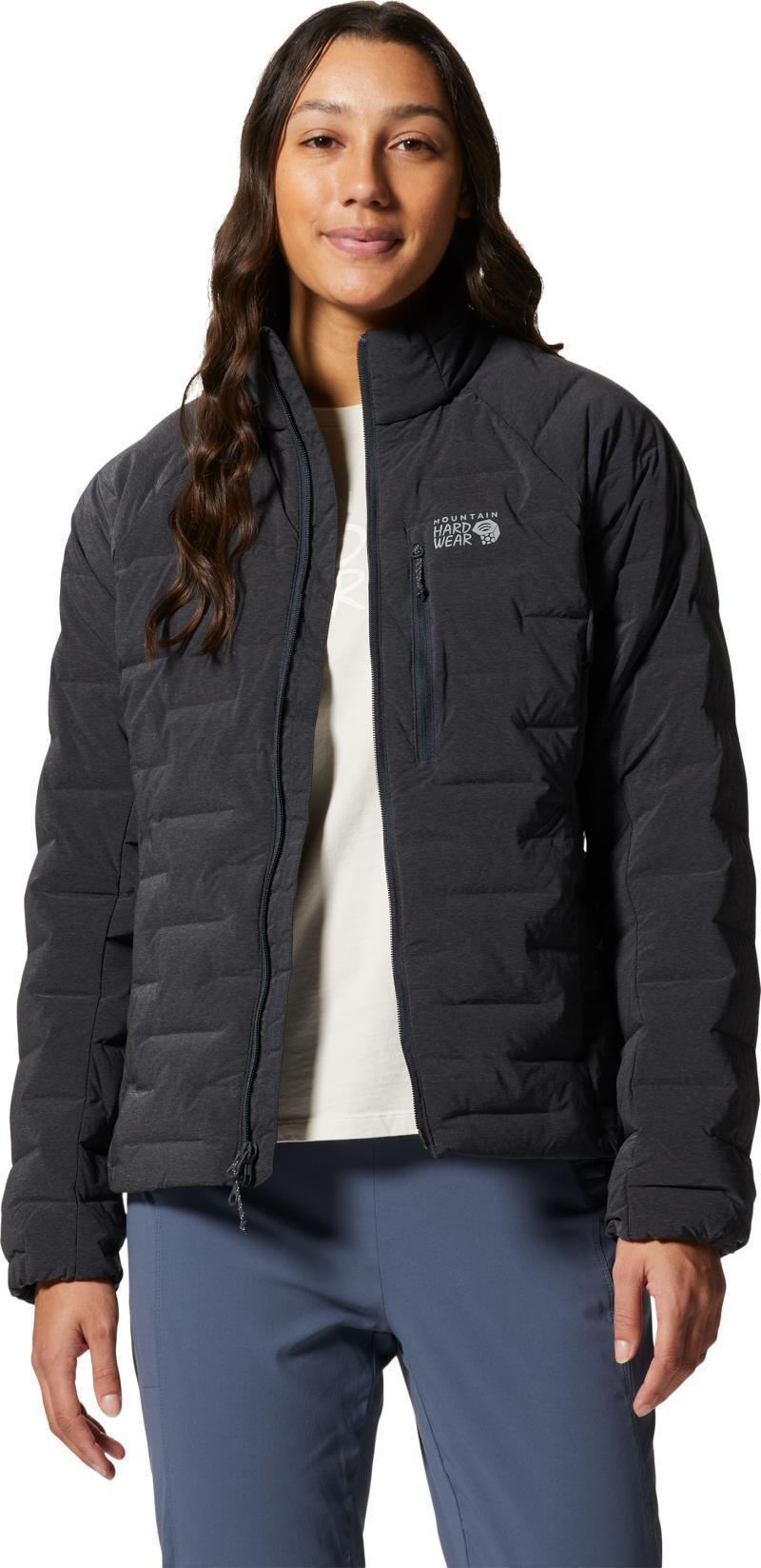 StretchDown Jacket - Womens - Dark Storm Heather 3