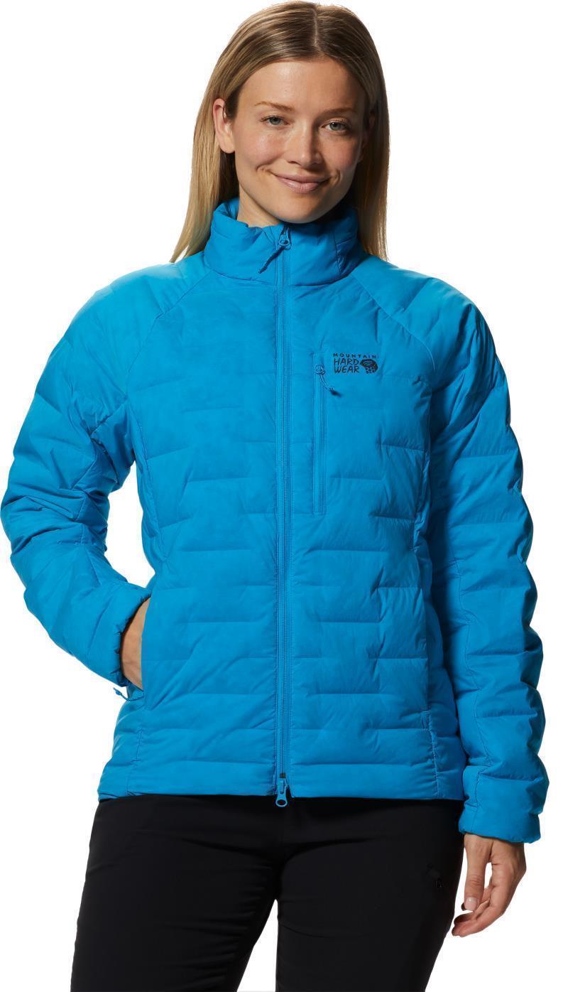 StretchDown Jacket - Womens - Electric Sky 1
