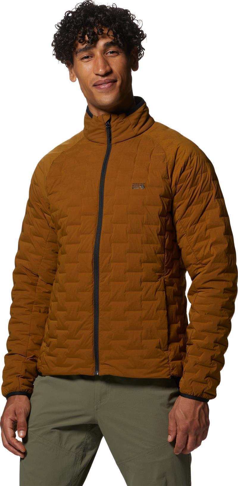 StretchDown Light Jacket - Mens - Golden Brown 2