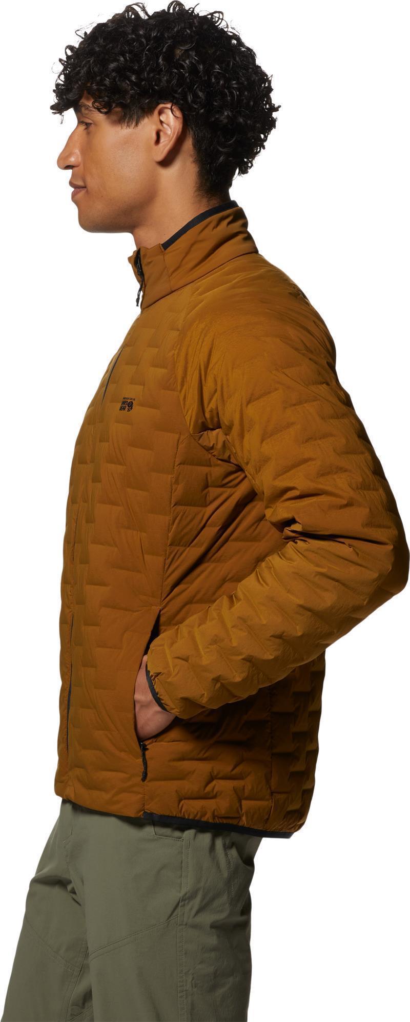 StretchDown Light Jacket - Mens - Golden Brown 4