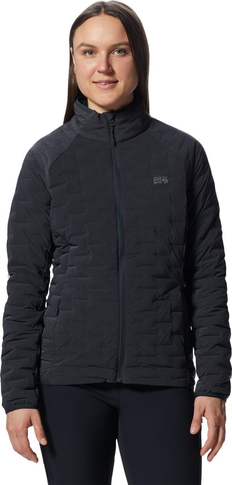 StretchDown Light Jacket - Womens - Dark Storm Heather 1