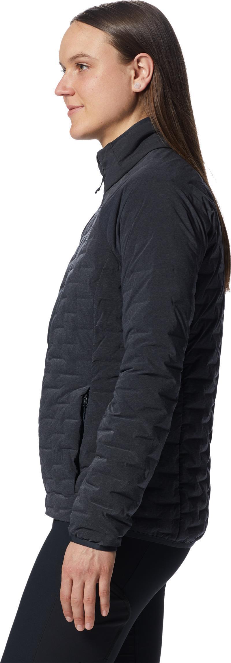 StretchDown Light Jacket - Womens - Dark Storm Heather 3