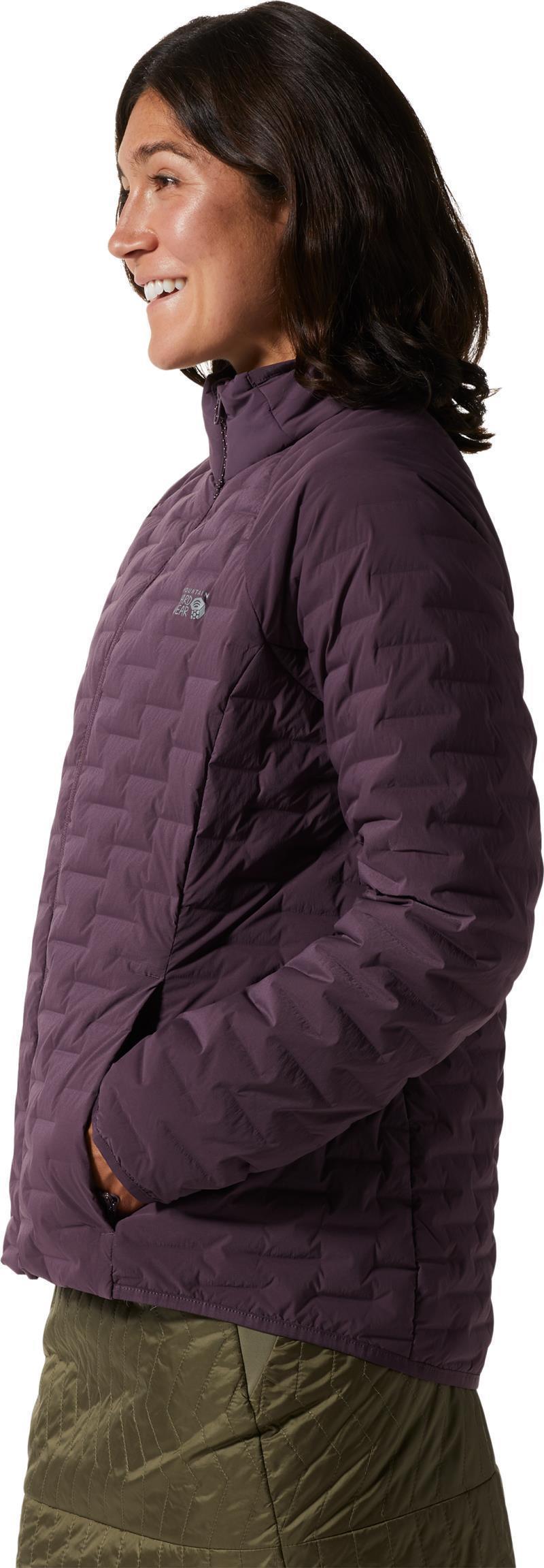 StretchDown Light Jacket - Womens - Dusty Purple 3