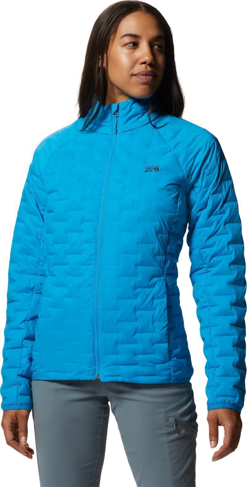 StretchDown Light Jacket - Womens - Electric Sky 1
