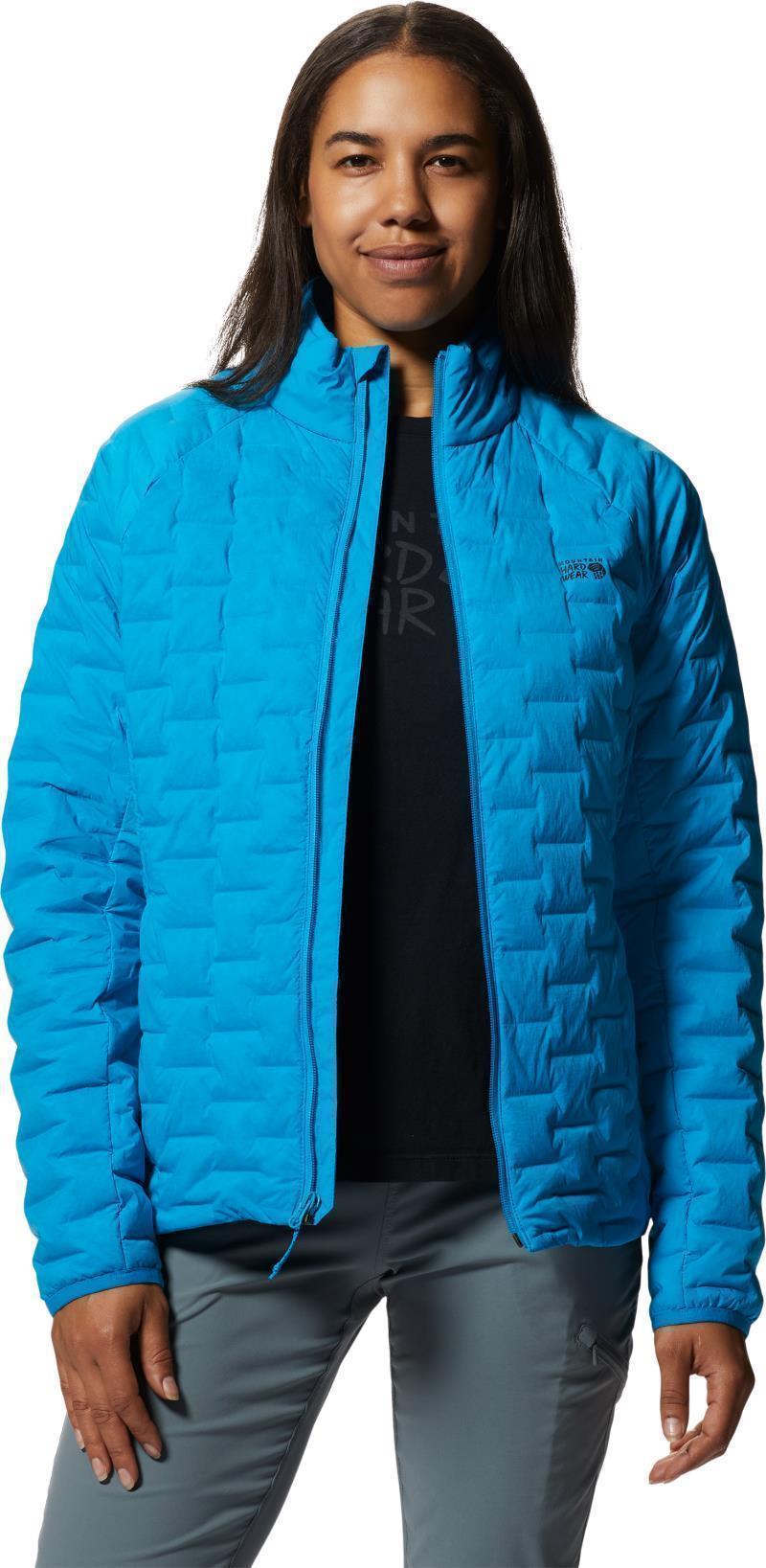 StretchDown Light Jacket - Womens - Electric Sky 3