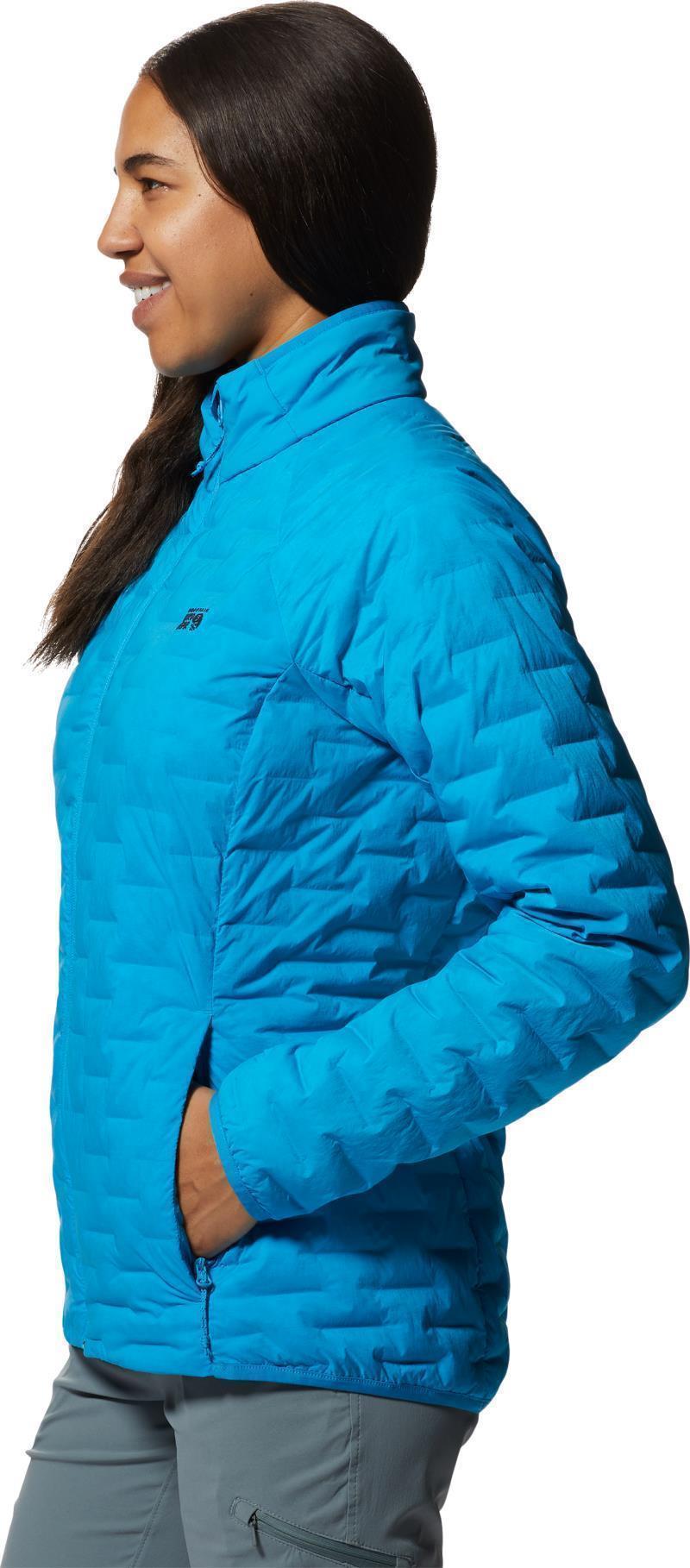 StretchDown Light Jacket - Womens - Electric Sky 4