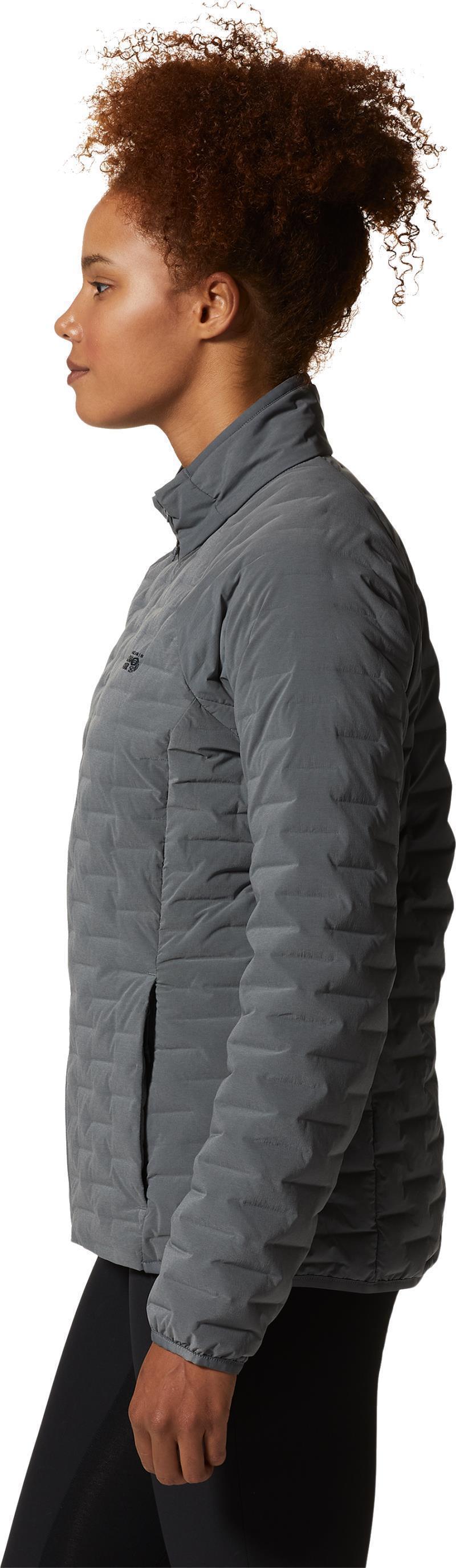 StretchDown Light Jacket - Womens - Foil Grey Heather 3
