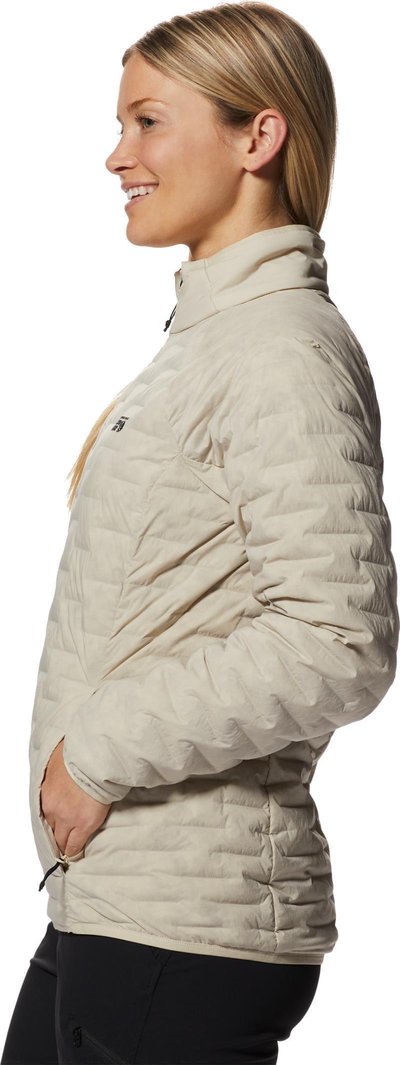 StretchDown Light Jacket - Womens - Wild Oyster 3