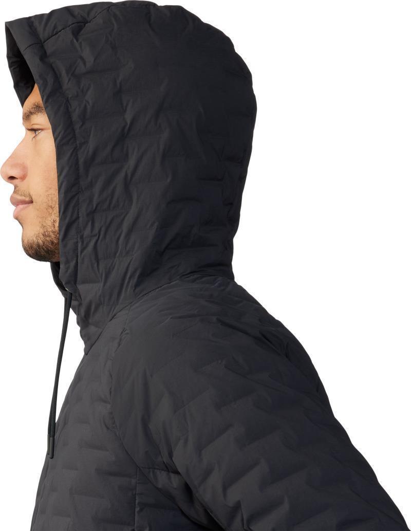 StretchDown Light Pullover Hoody - Mens - Black 6