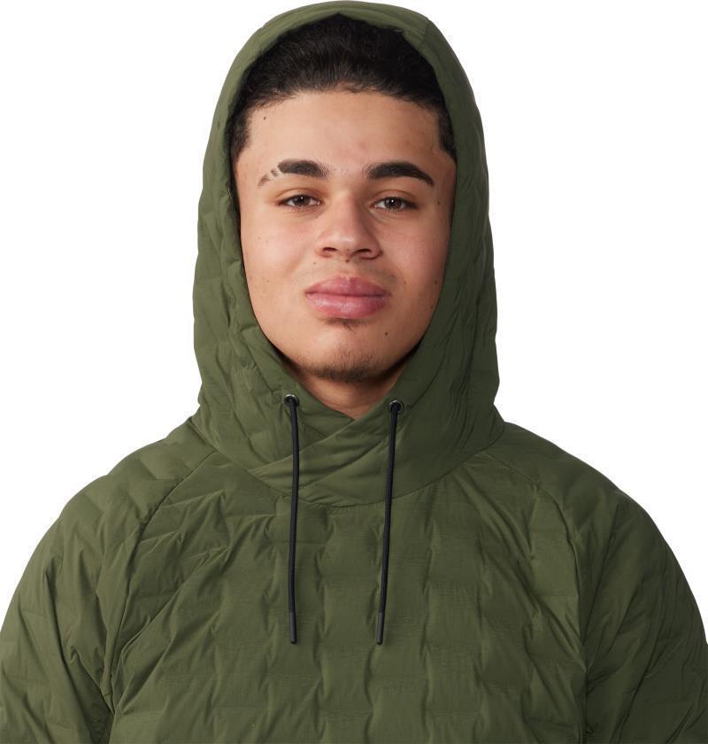 StretchDown Light Pullover Hoody - Mens - Surplus Green 5