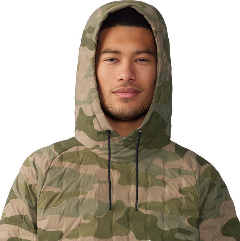 StretchDown Light Pullover Hoody - Mens - Trail Dust Camo Print 6
