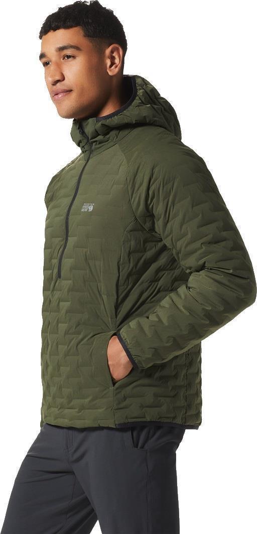 StretchDown Light Pullover - Mens - Surplus Green 3