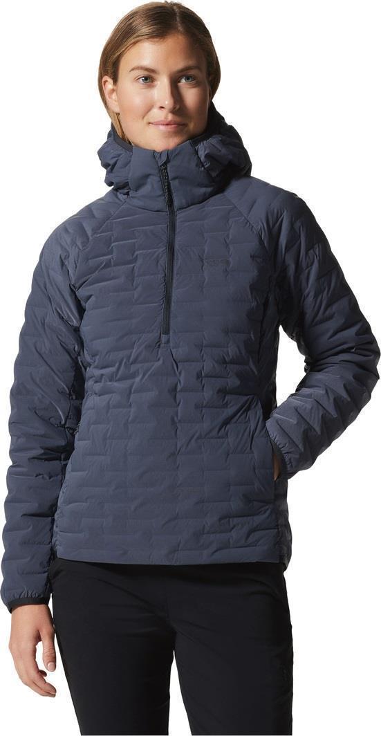StretchDown Light Pullover - Womens - Blue Slate 2