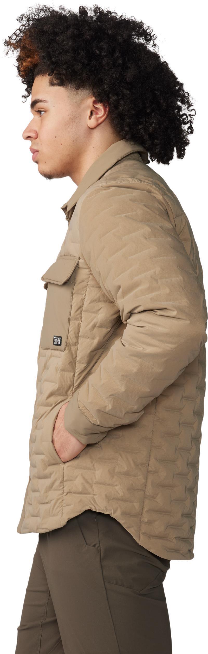 StretchDown Light Shacket - Mens - Trail Dust 2