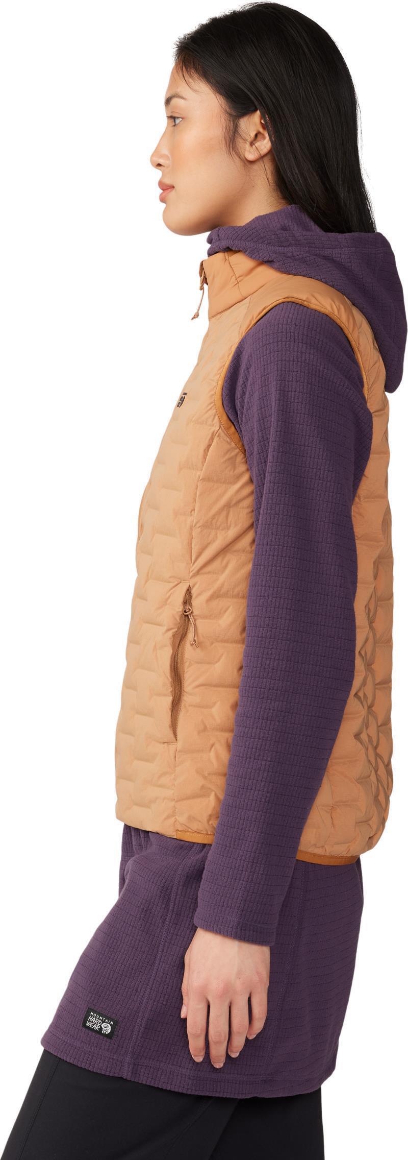 StretchDown Light Vest - Womens - Copper Clay 2