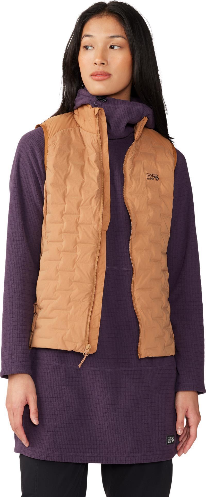 StretchDown Light Vest - Womens - Copper Clay 4