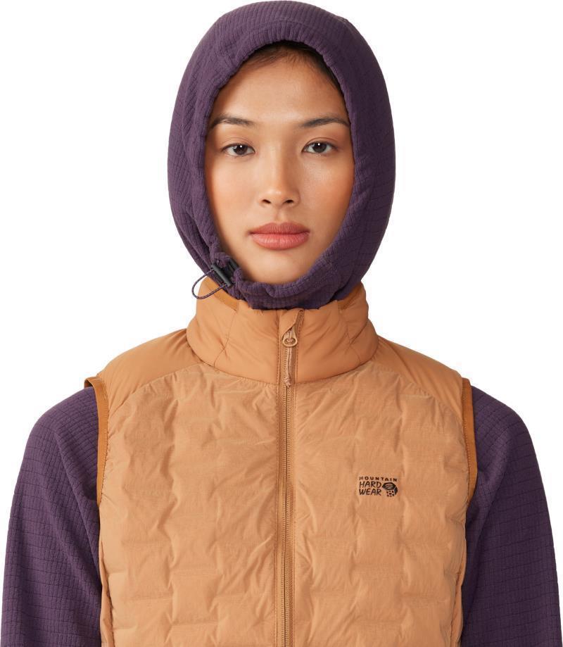 StretchDown Light Vest - Womens - Copper Clay 5