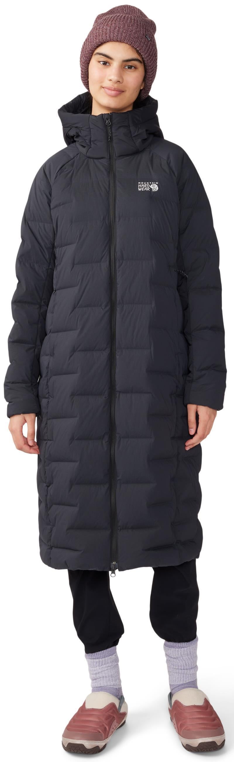 StretchDown Long Parka - Womens - Black 2
