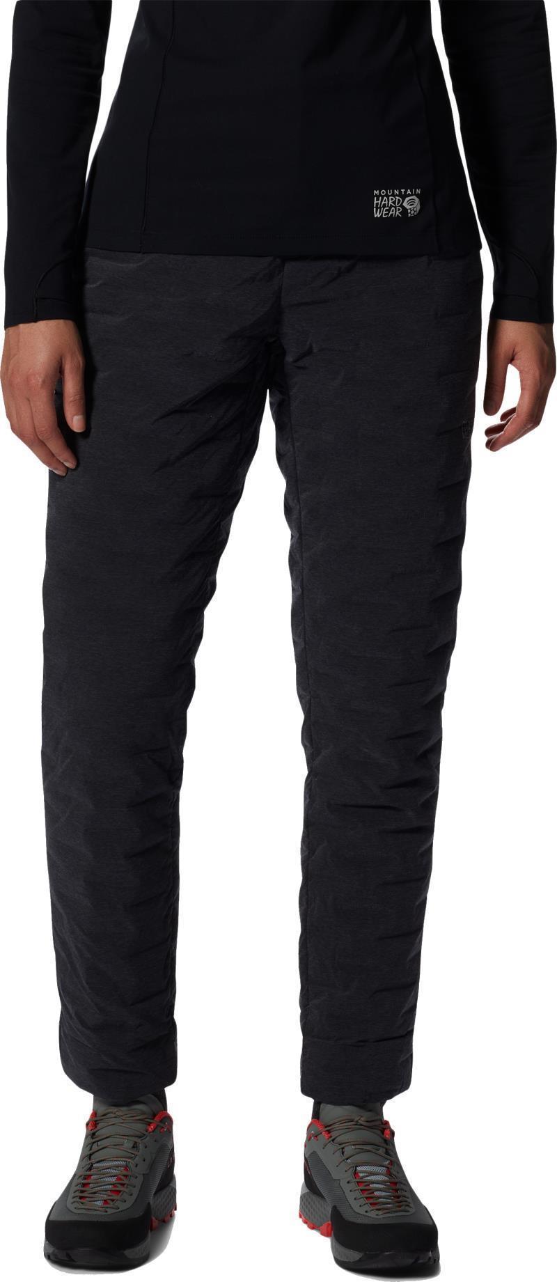 StretchDown Pants, Reg - Womens - Dark Storm Heather 1