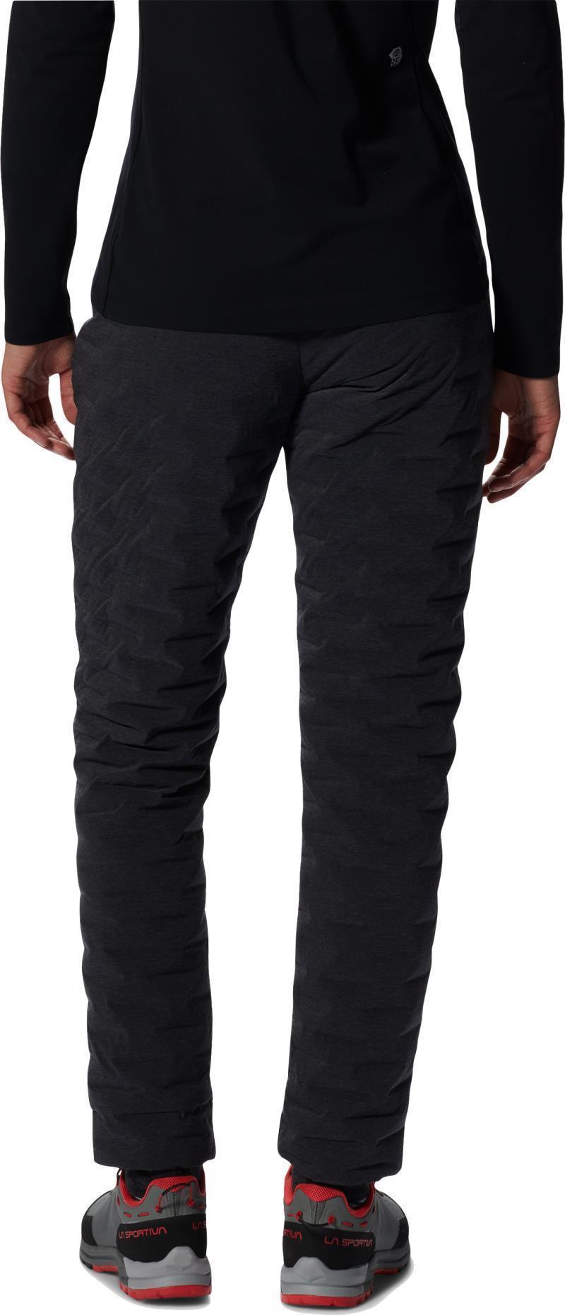 StretchDown Pants, Reg - Womens - Dark Storm Heather 3