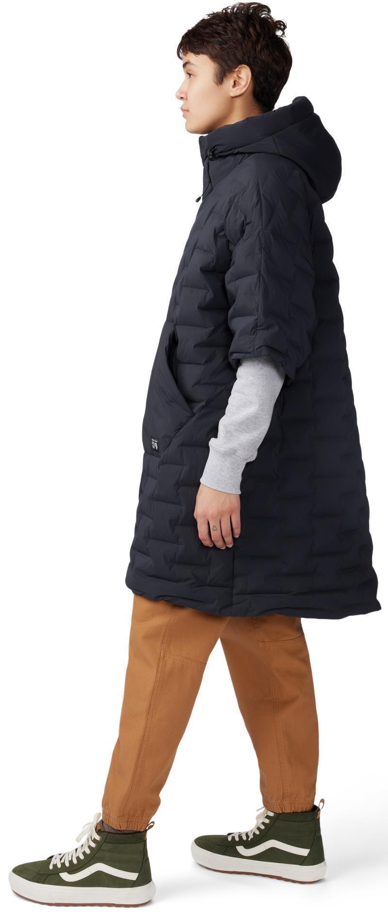 StretchDown Poncho - Black 3