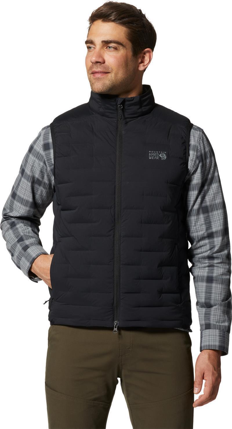 StretchDown Vest - Mens - Black 1