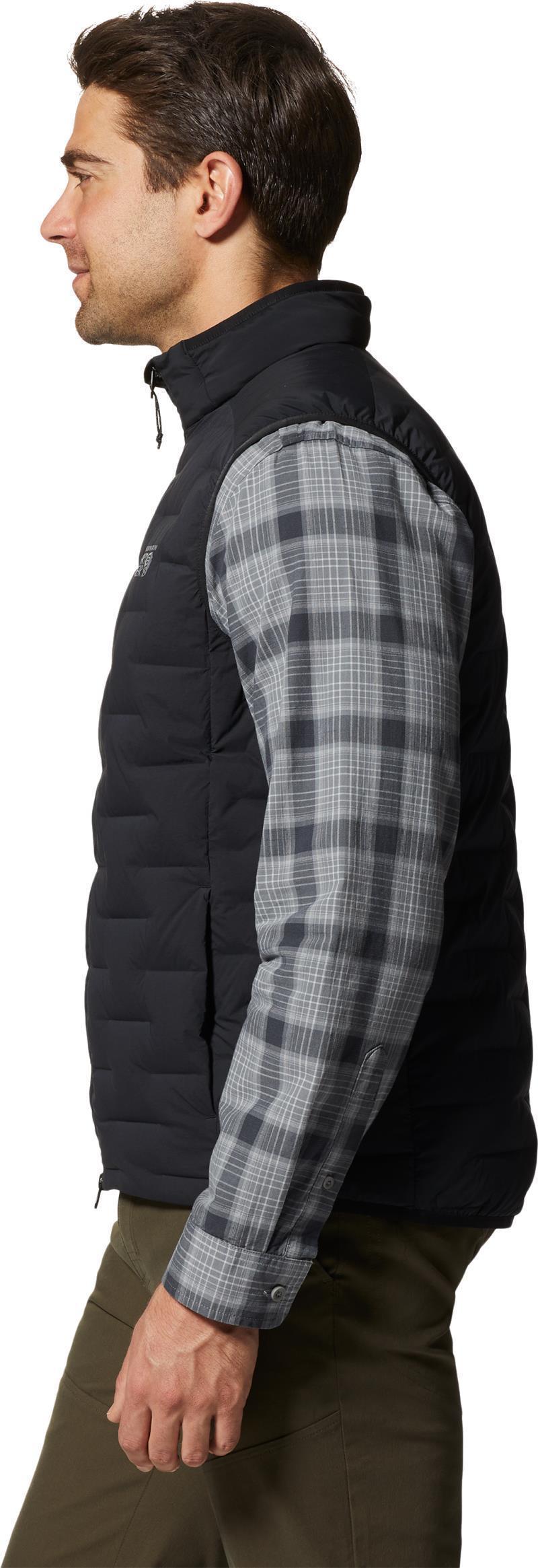 StretchDown Vest - Mens - Black 4