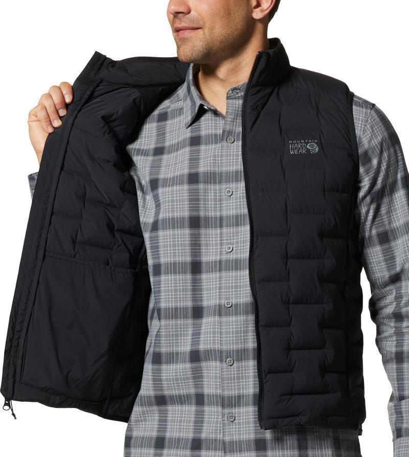 StretchDown Vest - Mens - Black 6