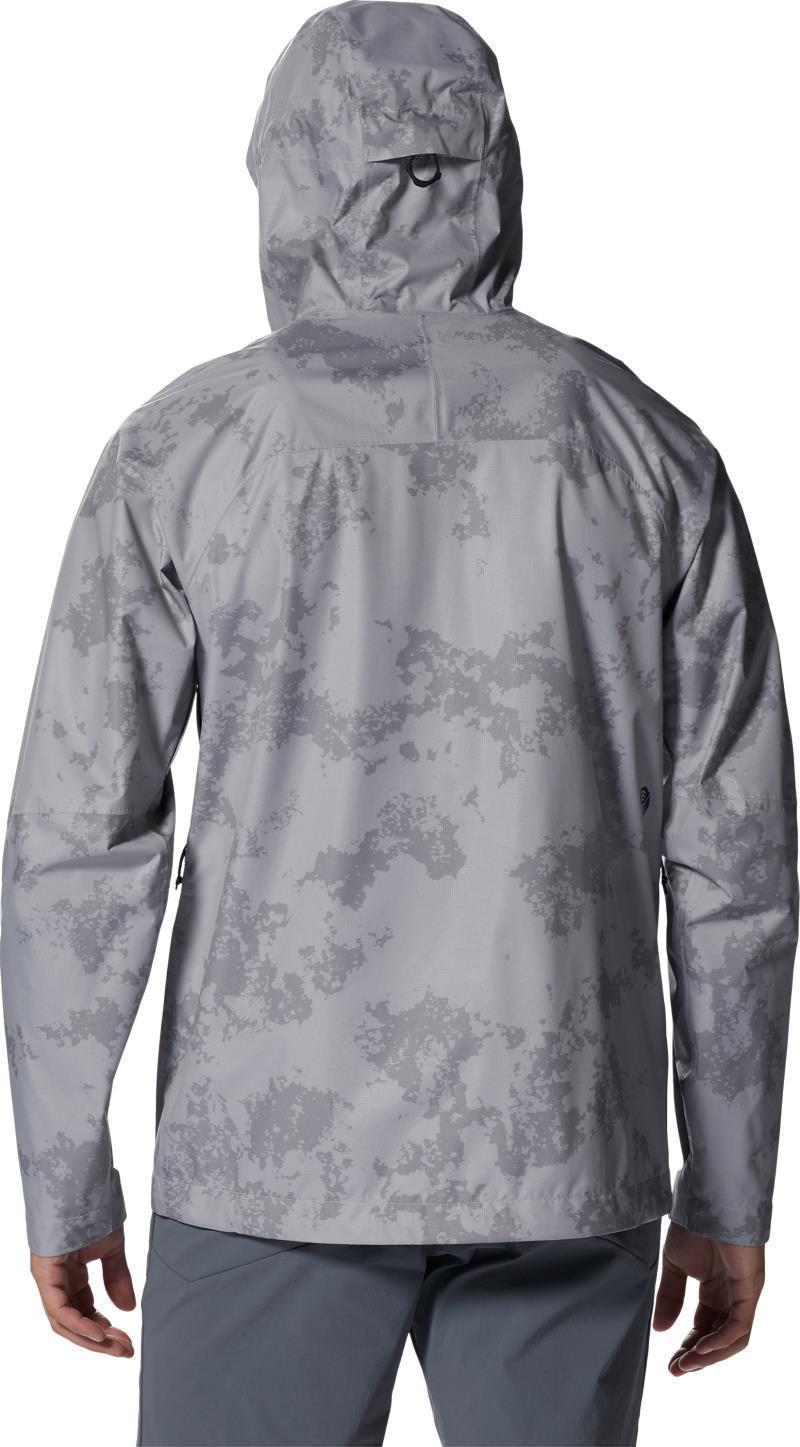 Stretch Ozonic Jacket - Mens - Glacial Print 2