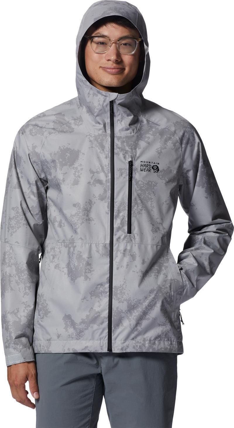 Stretch Ozonic Jacket - Mens - Glacial Print 3