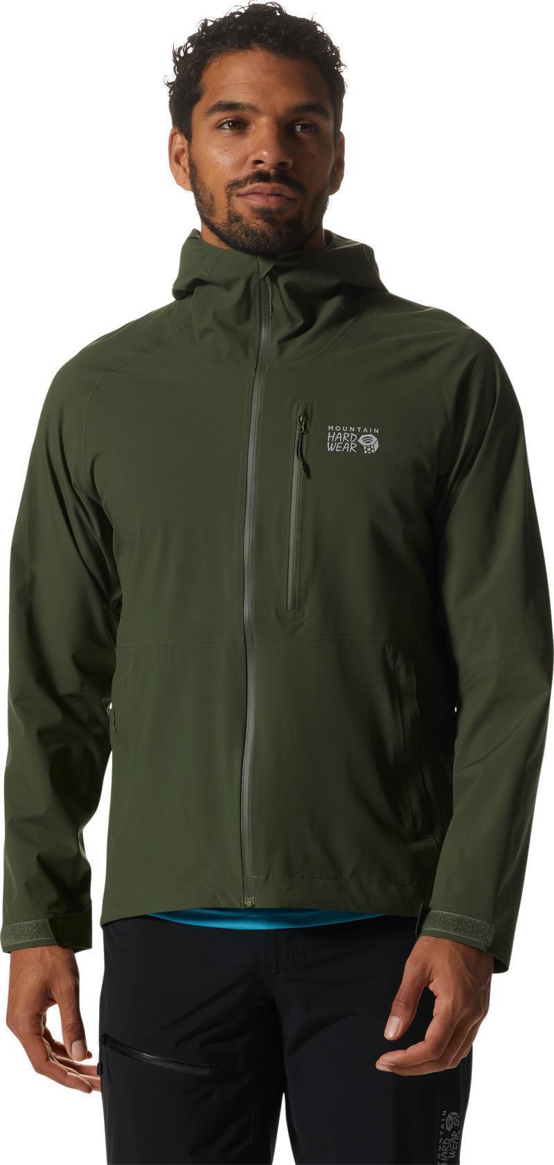 Stretch Ozonic Jacket - Mens - Surplus Green 1