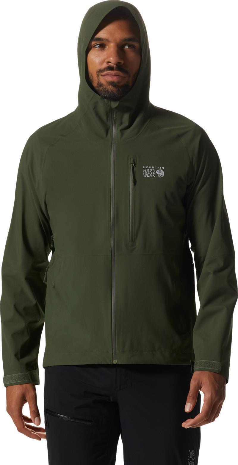 Stretch Ozonic Jacket - Mens - Surplus Green 2