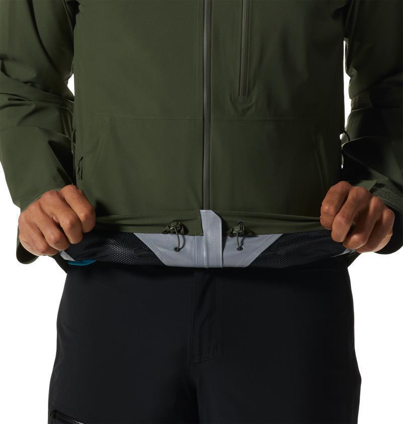 Stretch Ozonic Jacket - Mens - Surplus Green 6