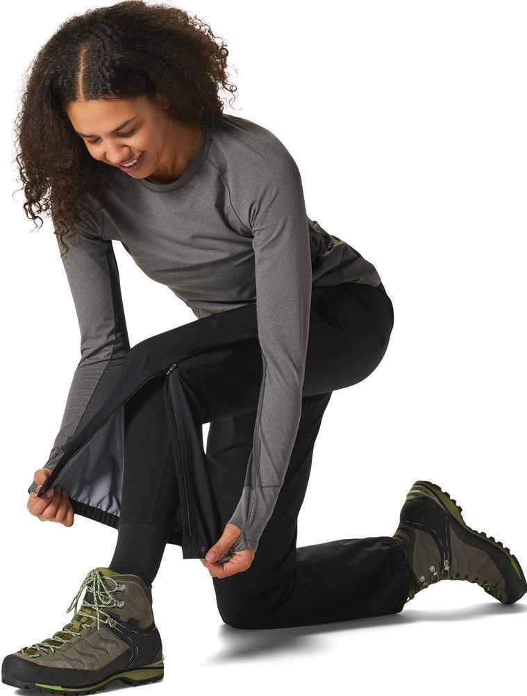 Stretch Ozonic Pants, Long - Womens - Black 4