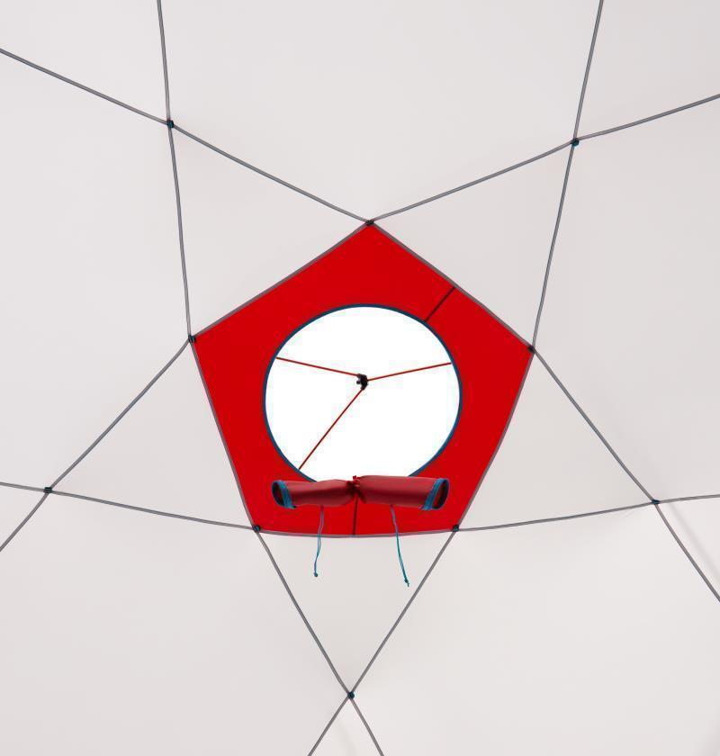 Stronghold Dome, 8+ Person, 4 Season Tent - Alpine Red 8