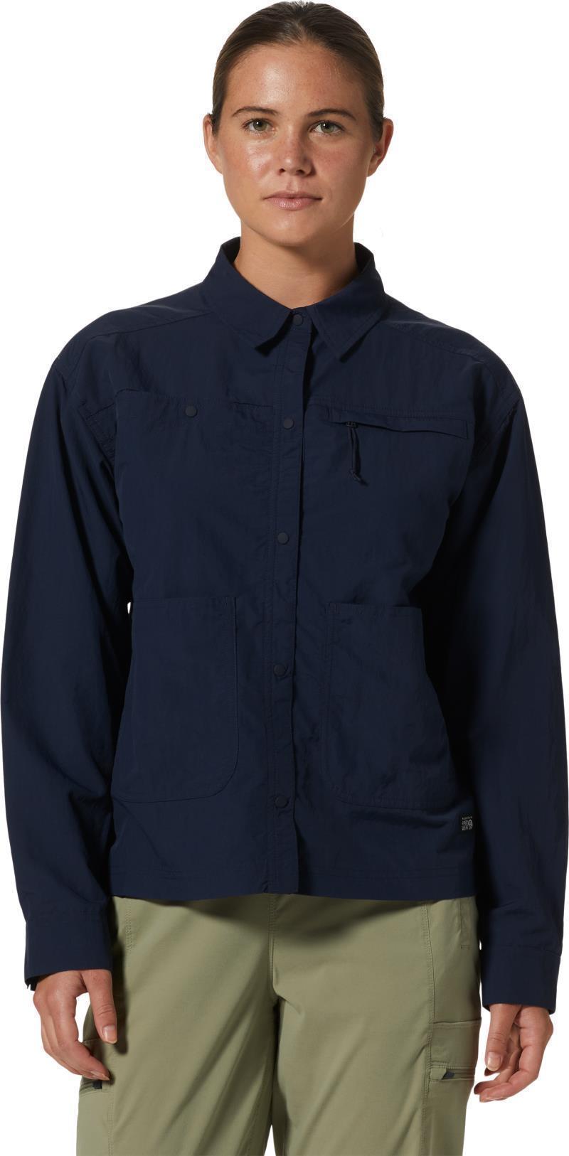 Stryder LS Shirt - Womens - Dark Zinc 1