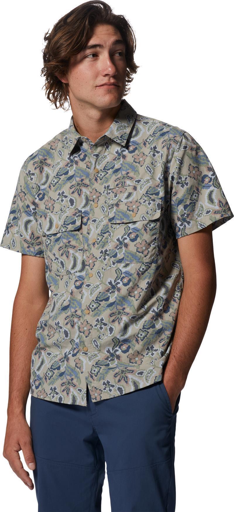 Stryder SS Shirt - Mens - Badlands Kilim Floral Print 3