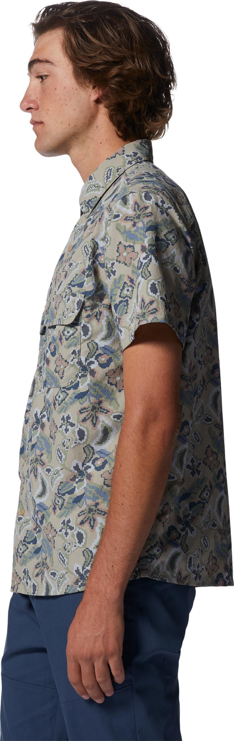 Stryder SS Shirt - Mens - Badlands Kilim Floral Print 4