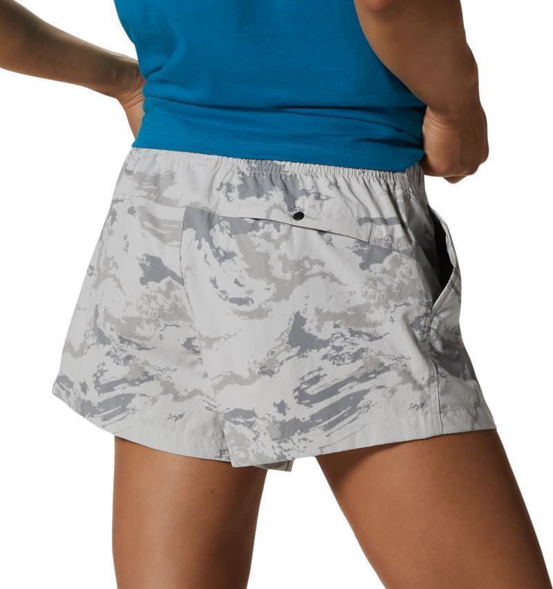 Stryder Swim Shorts - Womens - Grey Ice Crag Camo Print 2
