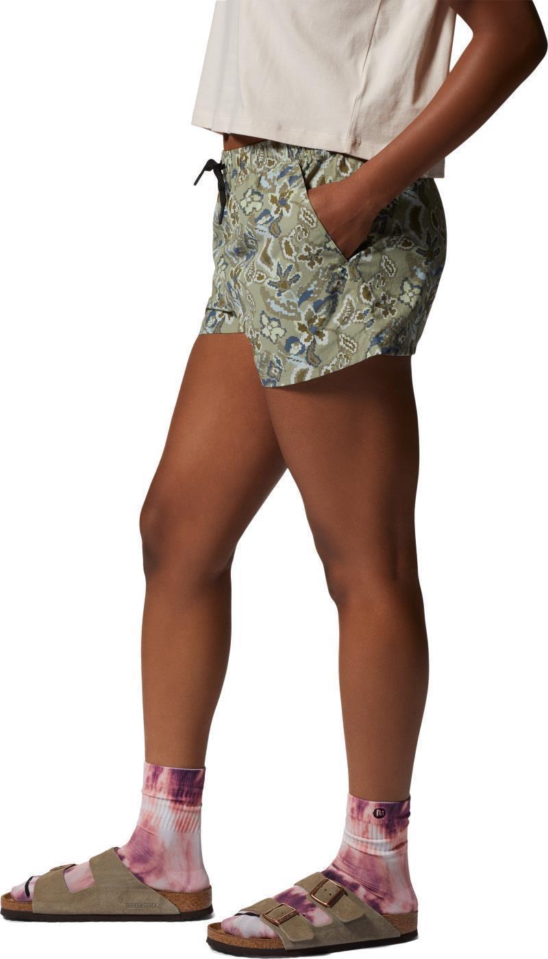 Stryder Swim Shorts - Womens - Mantis Green Floral Print 5