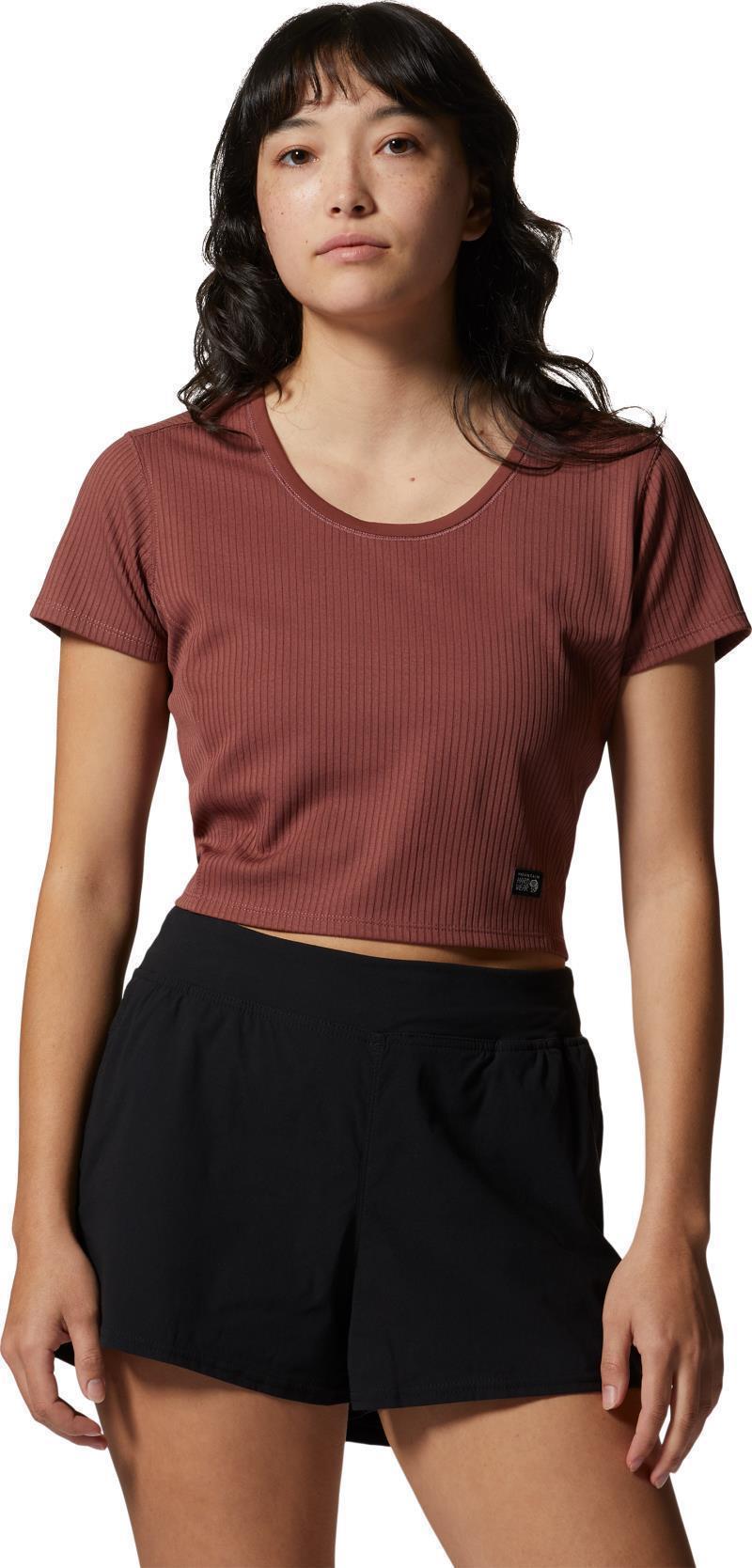 Summer Rib SS - Womens - Clay Earth 1