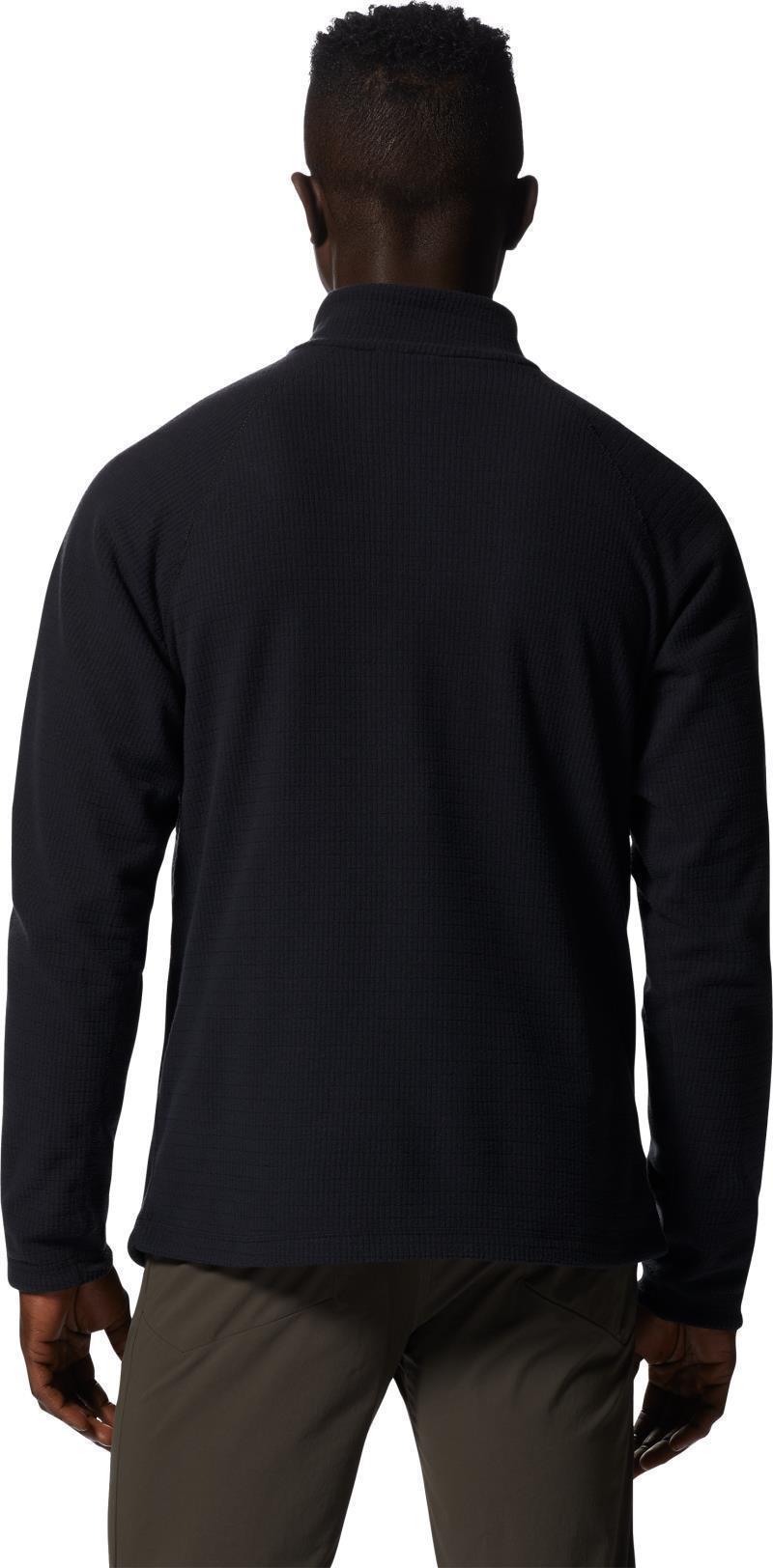 Summit Grid Half Zip - Mens - Black 2