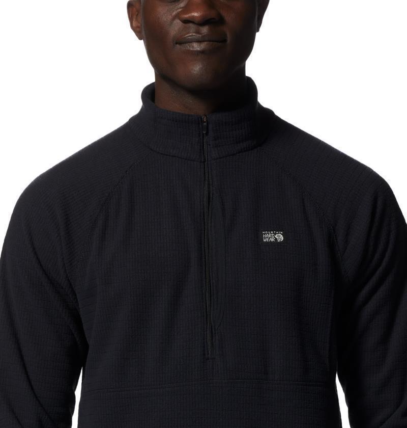 Summit Grid Half Zip - Mens - Black 5