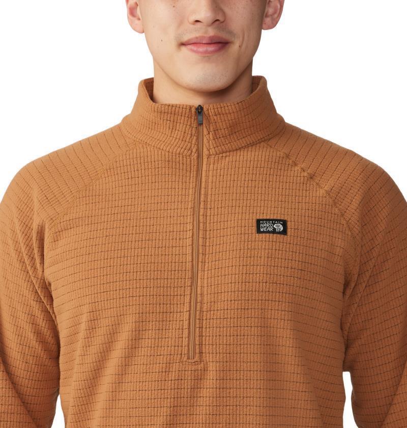 Summit Grid Half Zip - Mens - Copper Clay 5