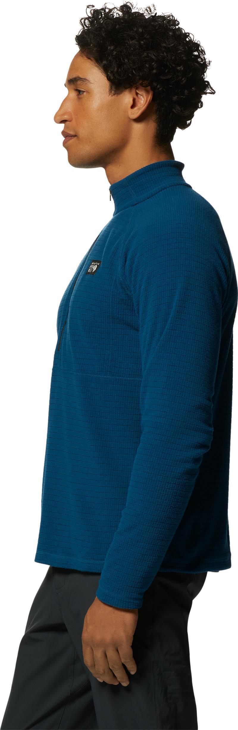 Summit Grid Half Zip - Mens - Dark Caspian 3